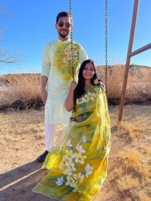 হ্যান্ড প্রিন্ট কাপল সেট HP#224