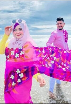 হ্যান্ড প্রিন্ট কাপল সেট HP#226