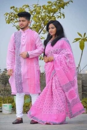 শাড়ি পাঞ্জাবি কাঁপল সেট CP#109