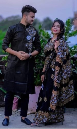 শাড়ি পাঞ্জাবি কাঁপল সেট CP#112