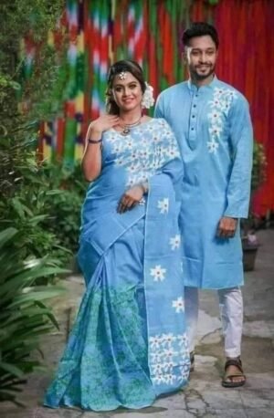 শাড়ি পাঞ্জাবি কাঁপল সেট CP#120