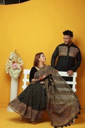 শাড়ি পাঞ্জাবি কাঁপল সেট CP#127