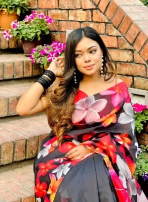 প্রিমিয়াম চান্দুরি সিল্ক শাড়ী + ব্লাউজ পিস [Code #02]