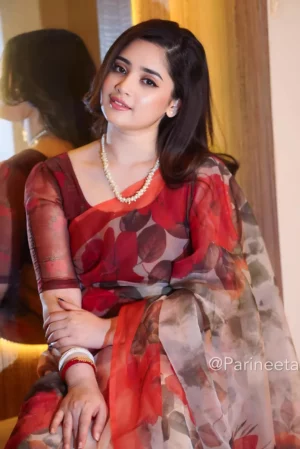 প্রিমিয়াম সফট সিল্ক শাড়ি + ব্লাঊজ পিছ (Code#DP-412)