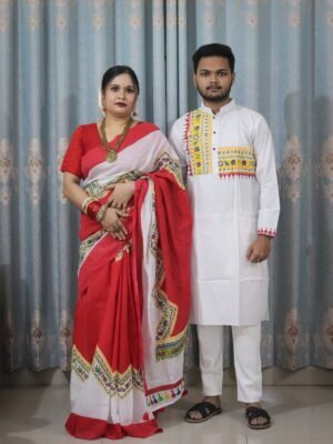 শাড়ি পাঞ্জাবি কাঁপল সেট CP#07