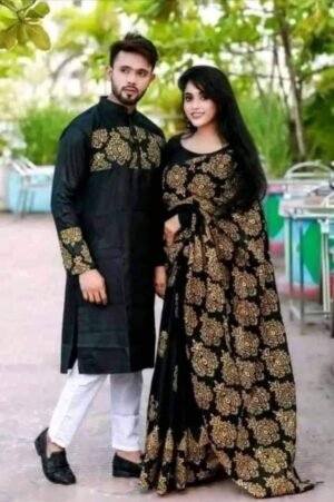 শাড়ি পাঞ্জাবি কাঁপল সেট CP#154