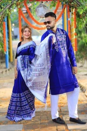 শাড়ি পাঞ্জাবি কাঁপল সেট CP#148