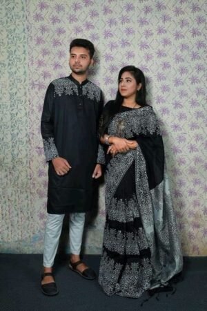শাড়ি পাঞ্জাবি কাঁপল সেট CP#144